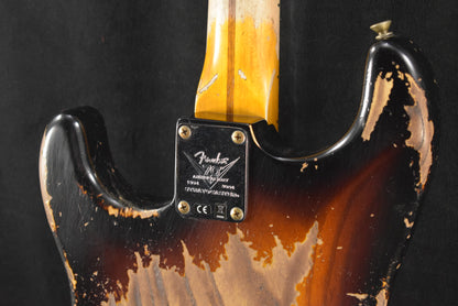 Fender Limited Edition 70th Anniversary 1954 Stratocaster Super Heavy Relic Wide-Fade 2-Color Sunburst