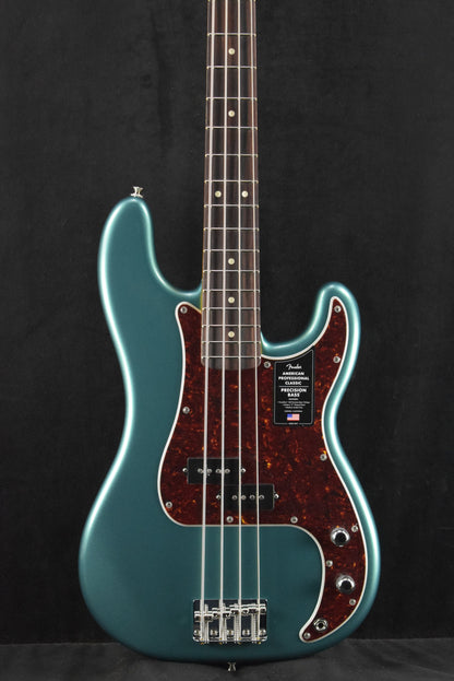 Fender American Professional Classic Precision Bass Faded Sherwood Green Metallic Rosewood Fingerboard