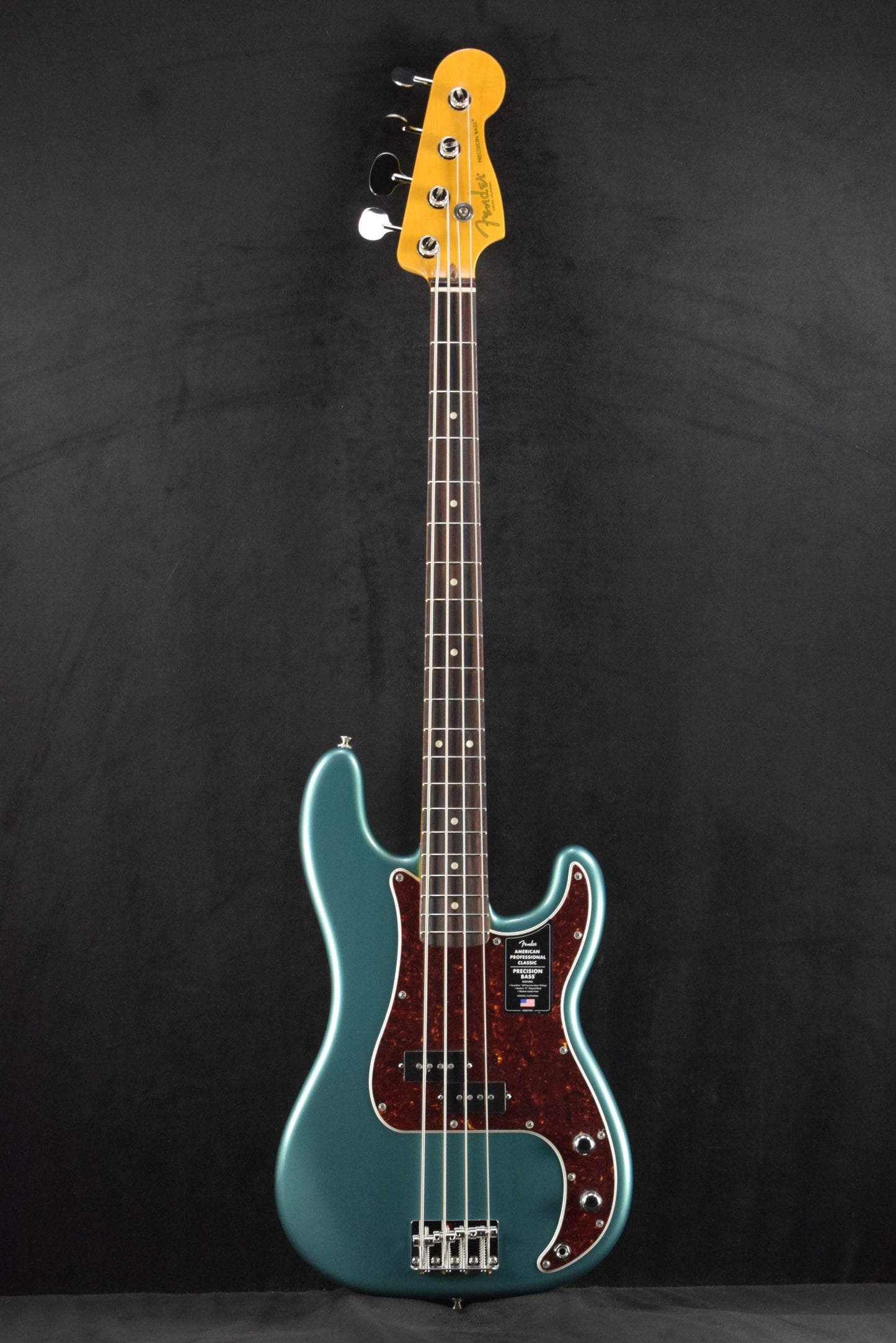 Fender American Professional Classic Precision Bass Faded Sherwood Green Metallic Rosewood Fingerboard