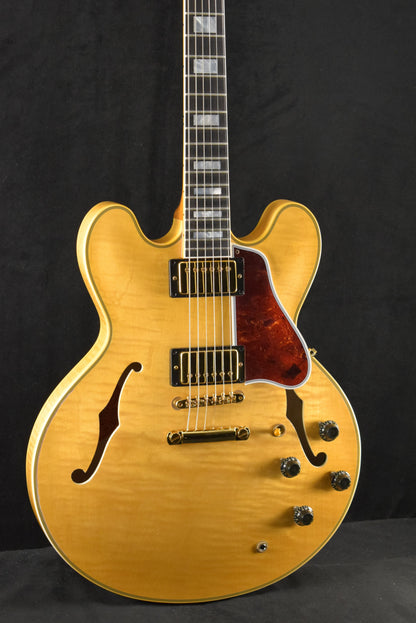 Gibson Custom LE 1960 ES-355 Reissue with Figured Maple Antique Blonde Light Aged