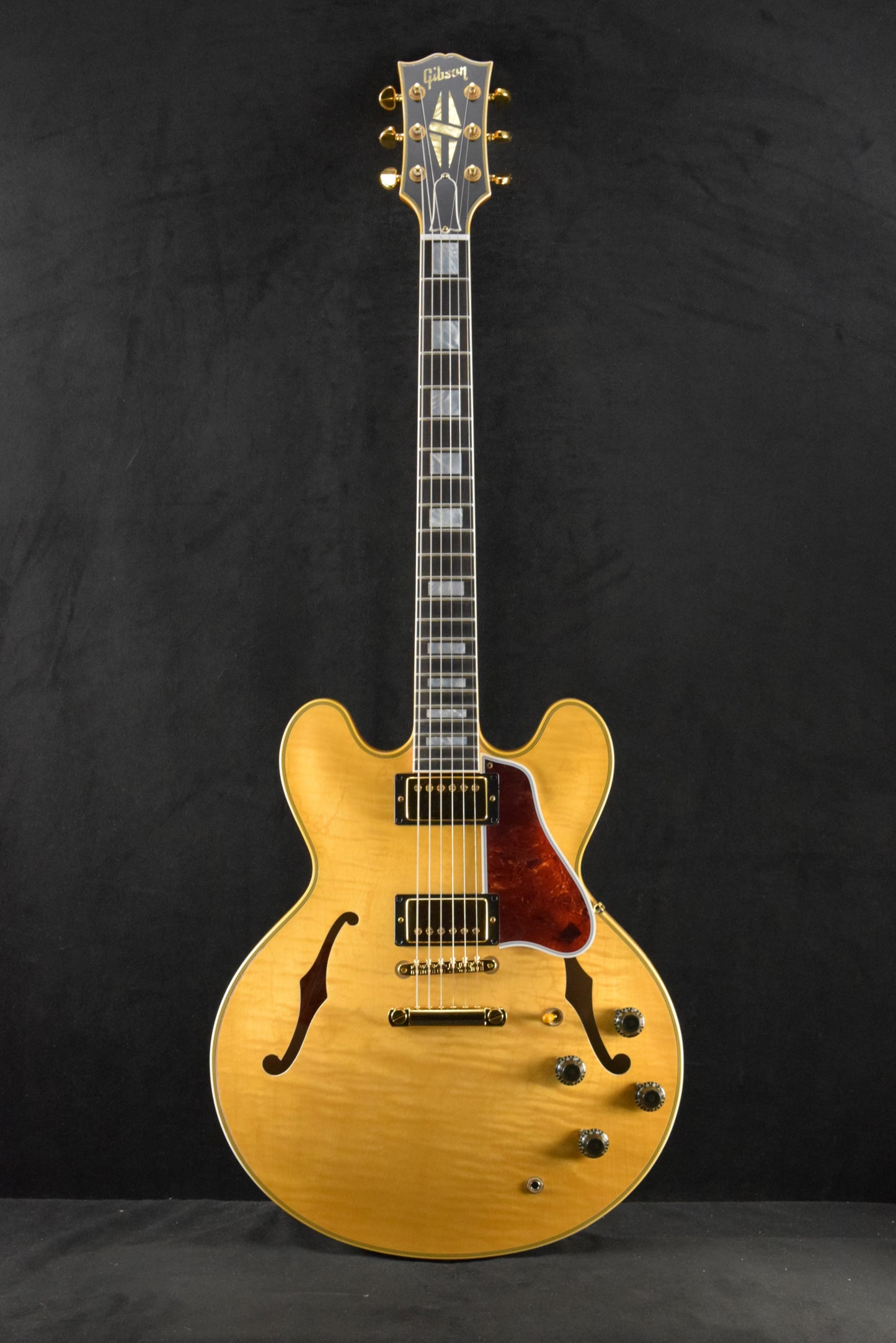 Gibson Custom LE 1960 ES-355 Reissue with Figured Maple Antique Blonde Light Aged
