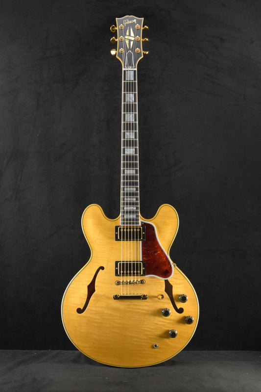 Gibson Custom LE 1960 ES-355 Reissue with Figured Maple Antique Blonde Light Aged