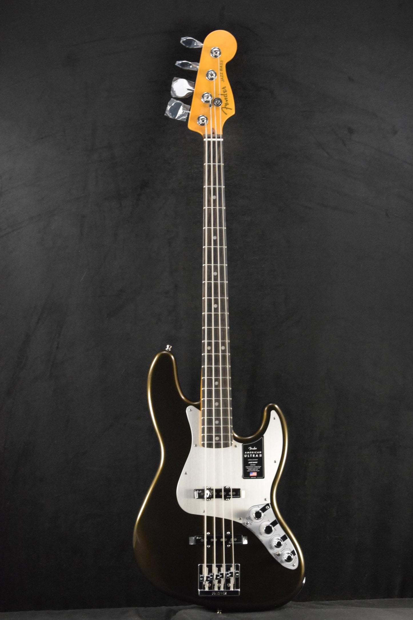 Fender American Ultra II Jazz Bass Texas Tea Ebony Fingerboard