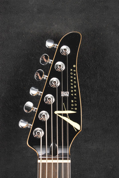Tom Anderson Drop Top Cajun Red to Black Edge Burst with Binding