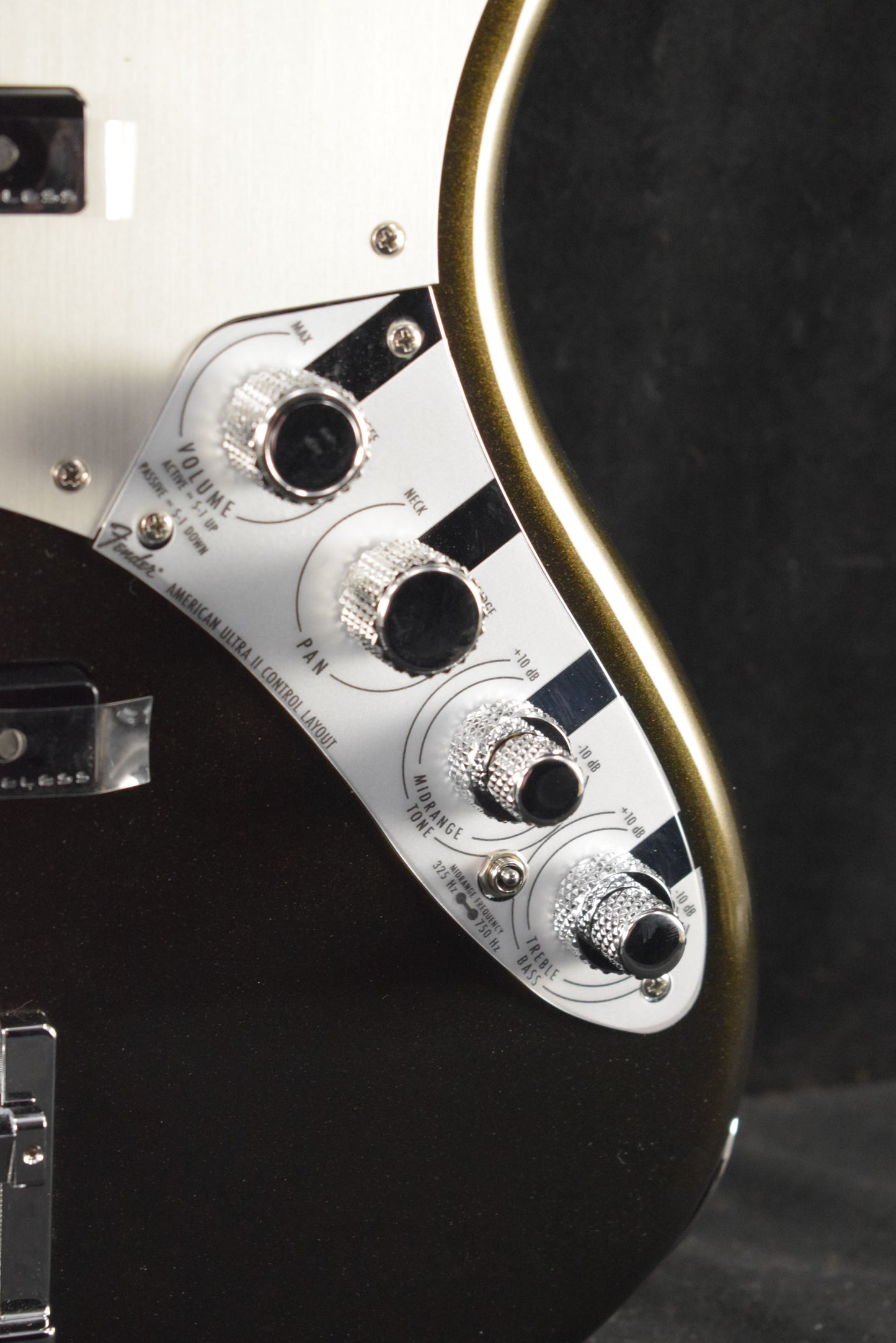 Fender American Ultra II Jazz Bass Texas Tea Ebony Fingerboard