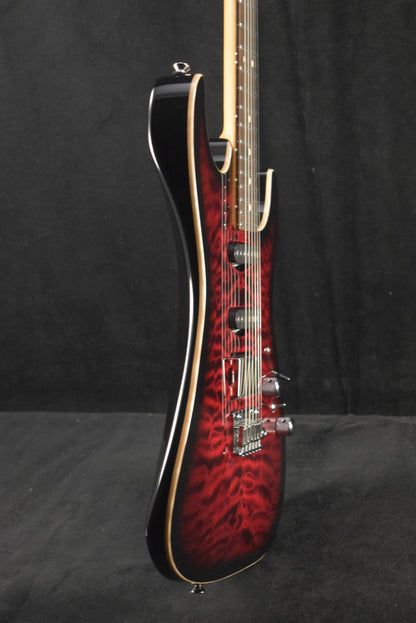 Tom Anderson Drop Top Cajun Red to Black Edge Burst with Binding