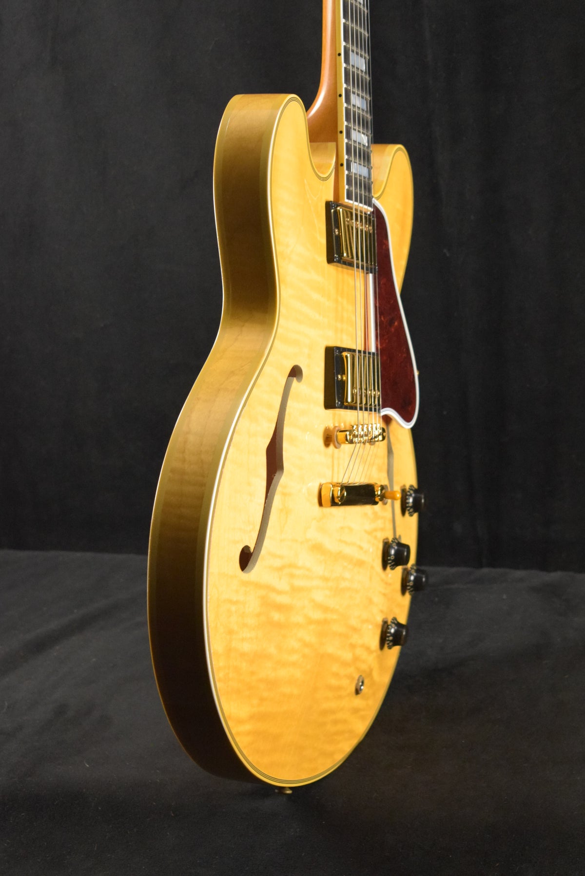 Gibson Custom LE 1960 ES-355 Reissue with Figured Maple Antique Blonde Light Aged