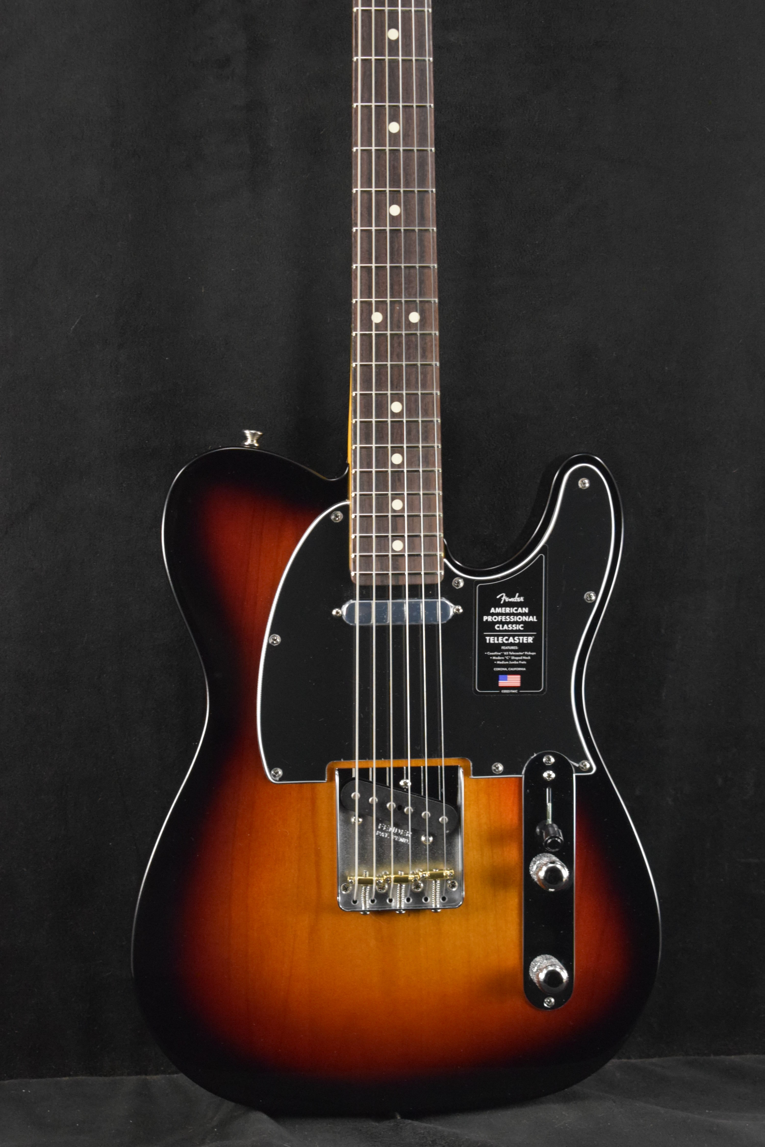 Fender American Professional Classic Telecaster 3-Color Sunburst
