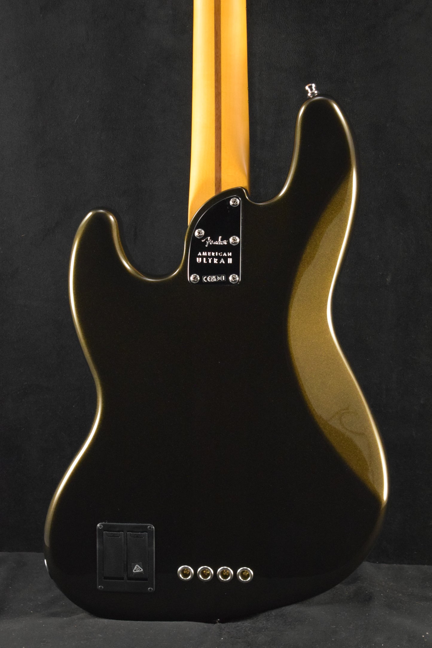 Fender American Ultra II Jazz Bass Texas Tea Ebony Fingerboard