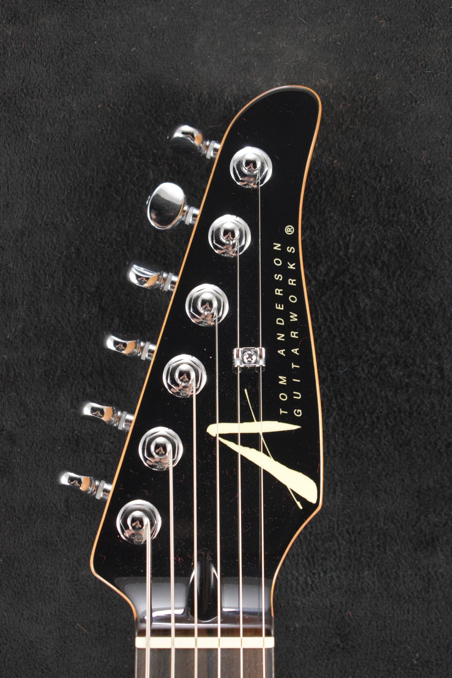 Tom Anderson Drop Top Ultraviolet Blue with Purple Edge Burst with Binding