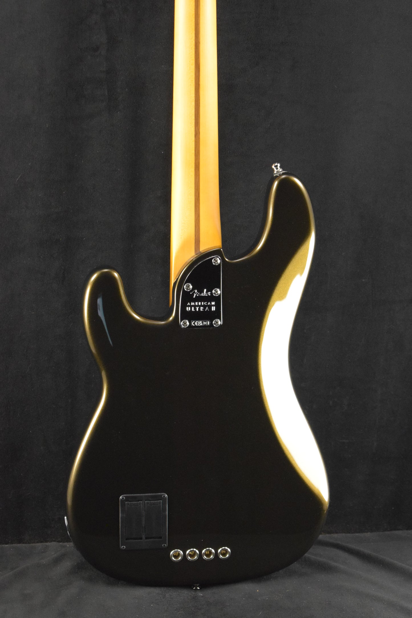 Fender American Ultra II Precision Bass Ebony Fingerboard Texas Tea
