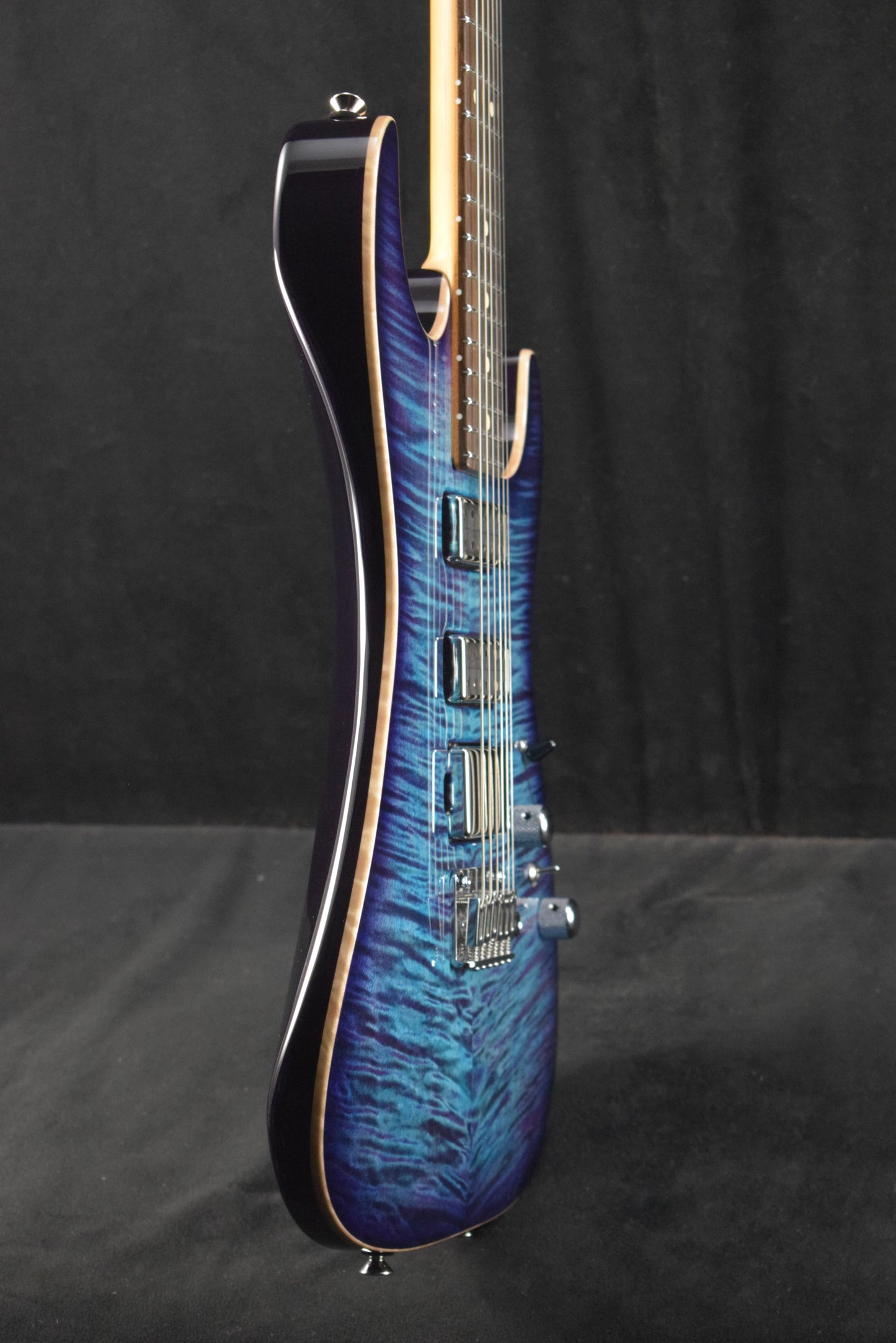 Tom Anderson Drop Top Ultraviolet Blue with Purple Edge Burst with Binding