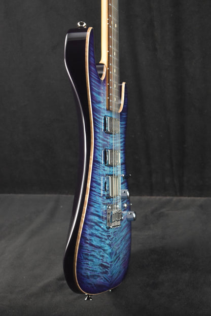 Tom Anderson Drop Top Ultraviolet Blue with Purple Edge Burst with Binding