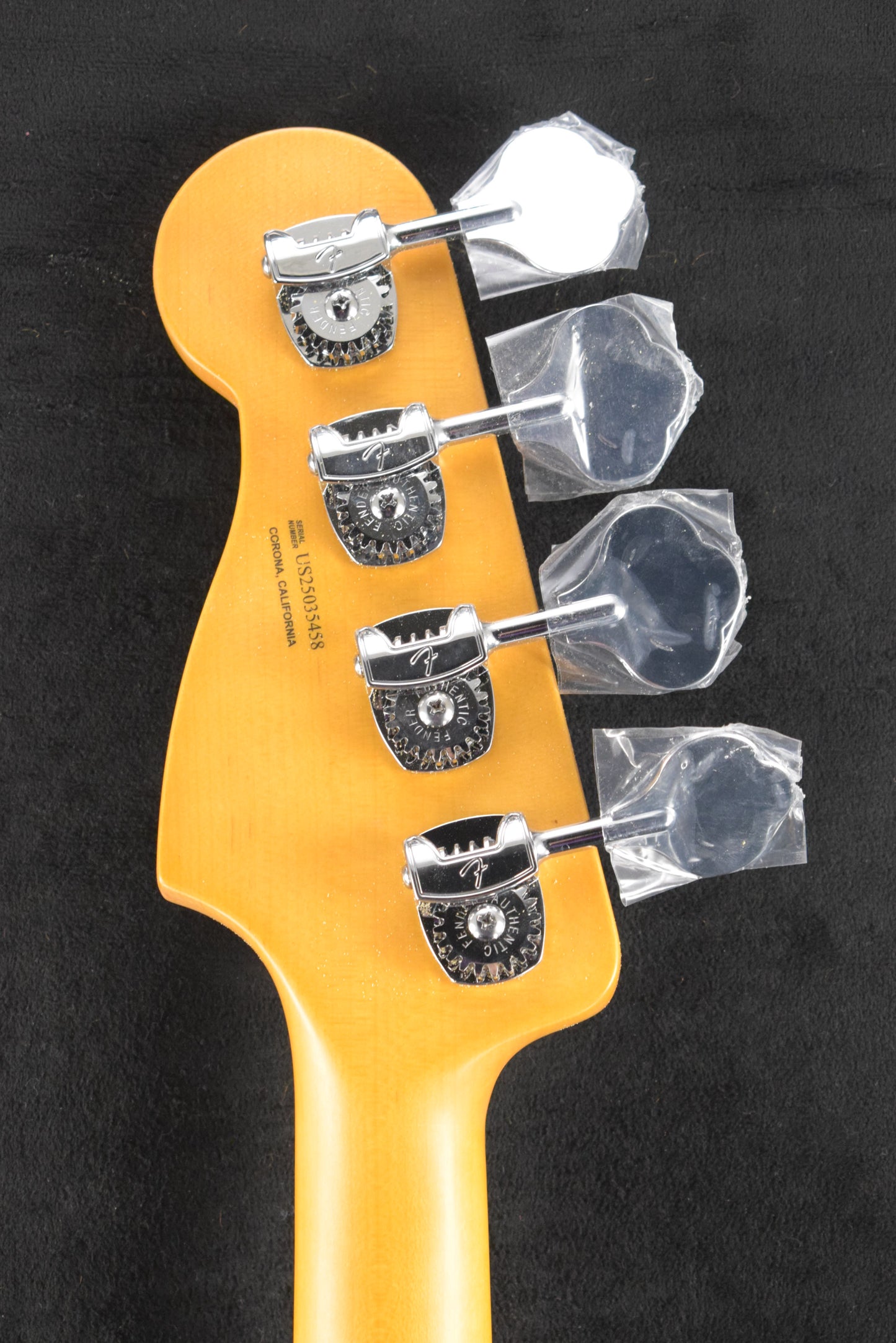 Fender American Ultra II Precision Bass Ebony Fingerboard Texas Tea