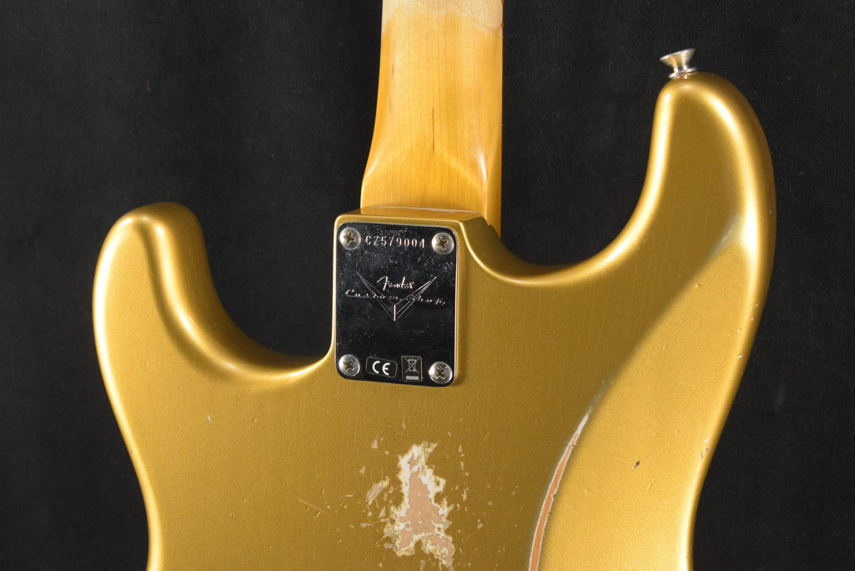 Fender Custom Shop Late '62 Strat - Aged Aztec Gold Relic with Closet Classic Hardware