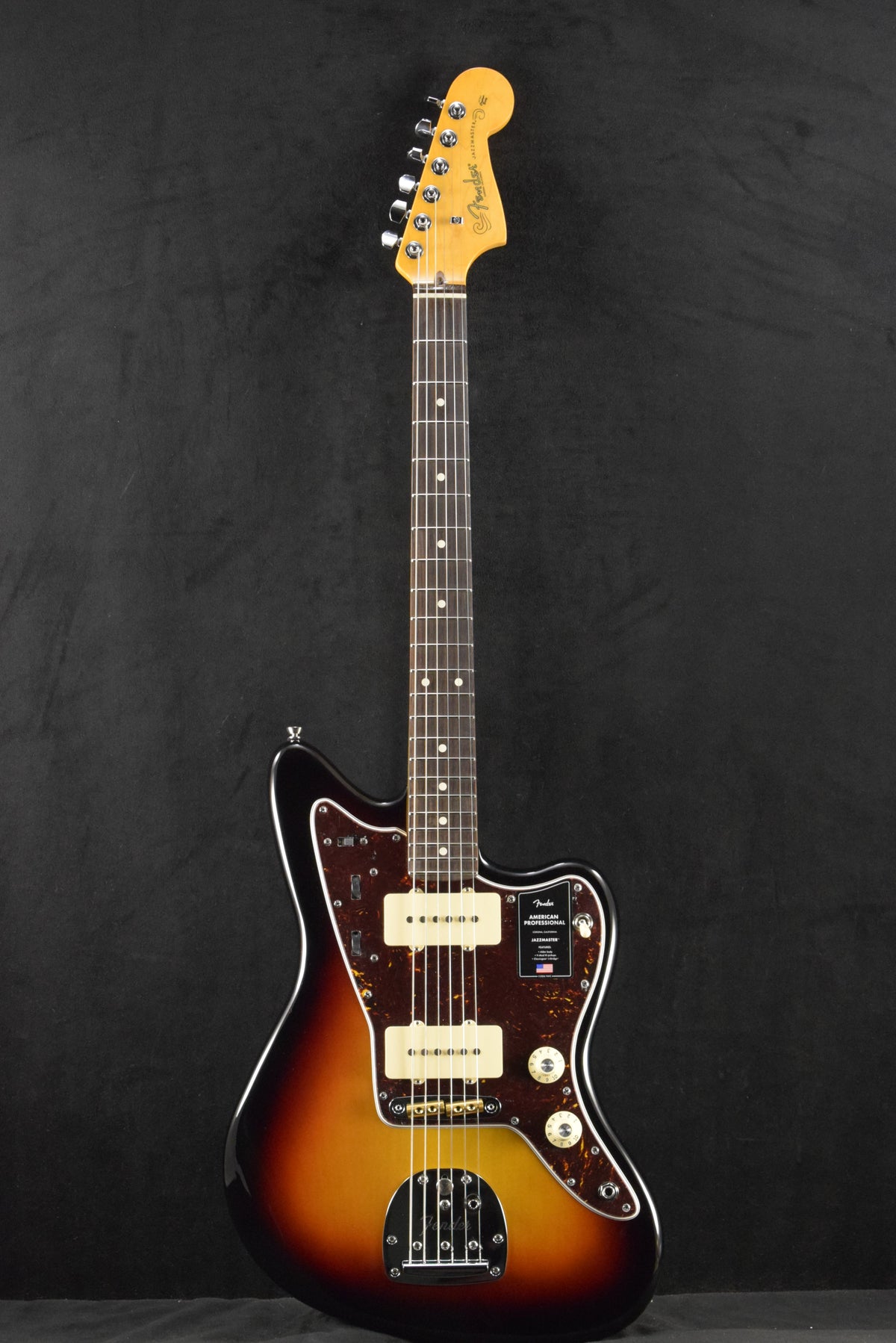 Fender American Professional Jazzmaster 3-Color Sunburst Rosewood Fingerboard