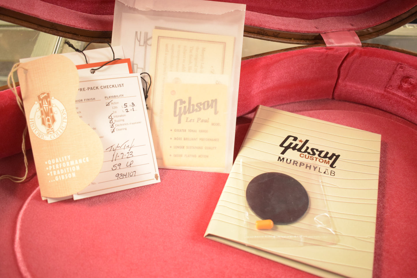 Gibson Murphy Lab 1959 Les Paul Standard Cherry Tea Burst Light Aged