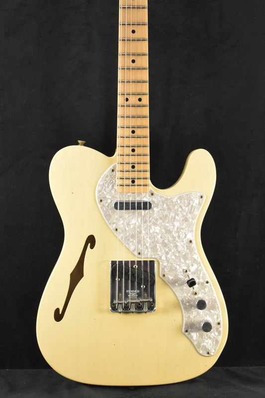 Fender Custom Shop '68 Tele Thinline Journeyman Relic - Aged Vintage Blonde