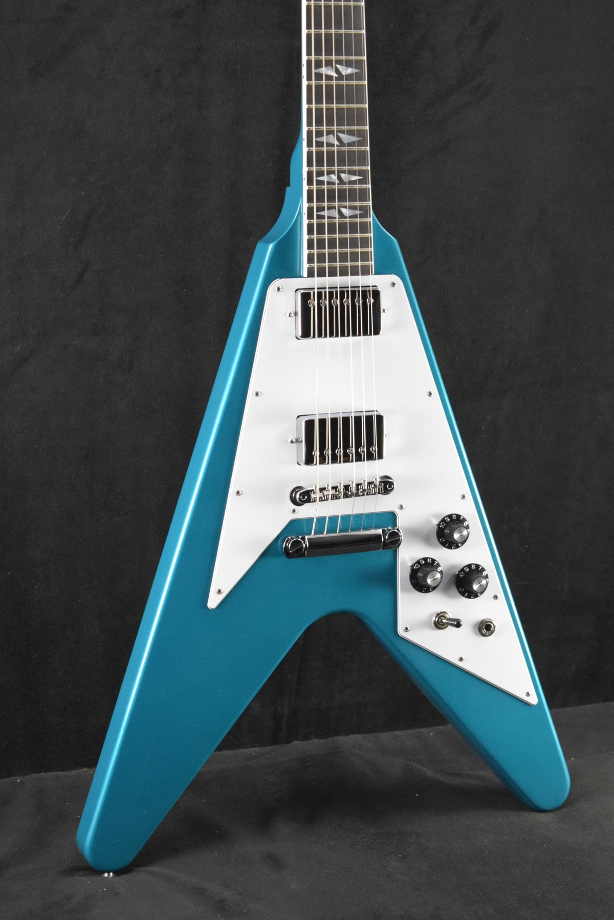 Gibson Custom LE 1969 Flying V Reissue Gloss Aqua Mist