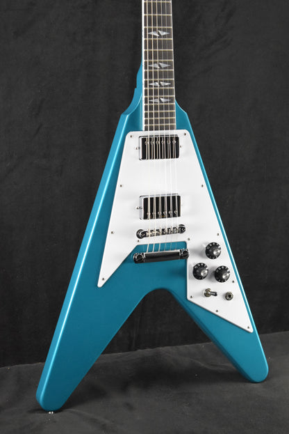 Gibson Custom LE 1969 Flying V Reissue Gloss Aqua Mist
