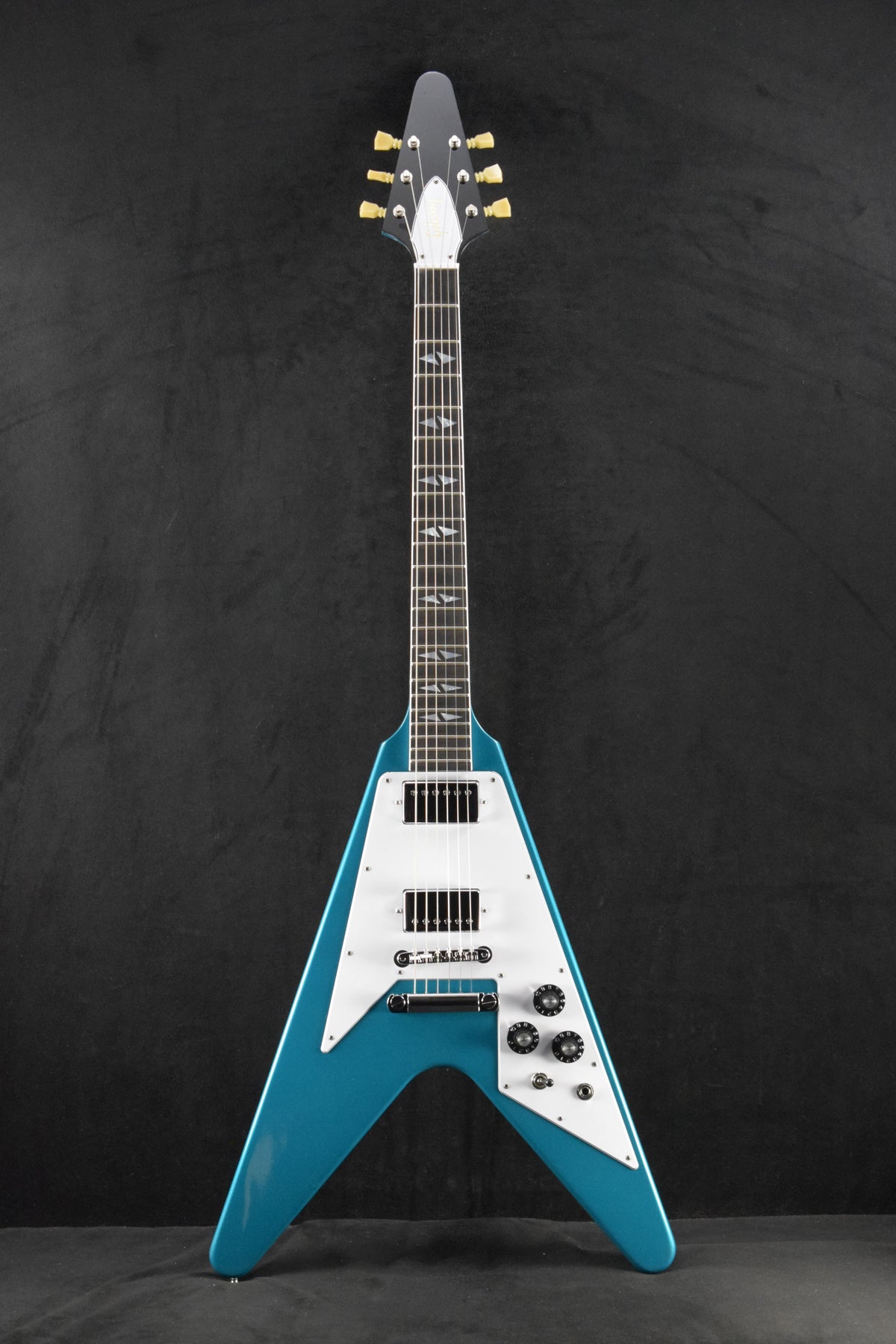 Gibson Custom LE 1969 Flying V Reissue Gloss Aqua Mist