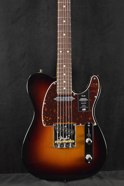 Fender American Professional Telecaster 3-Color Sunburst Rosewood Fingerboard