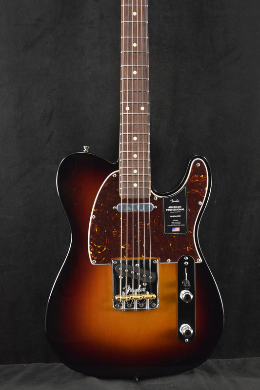 Fender American Professional Telecaster 3-Color Sunburst Rosewood Fingerboard
