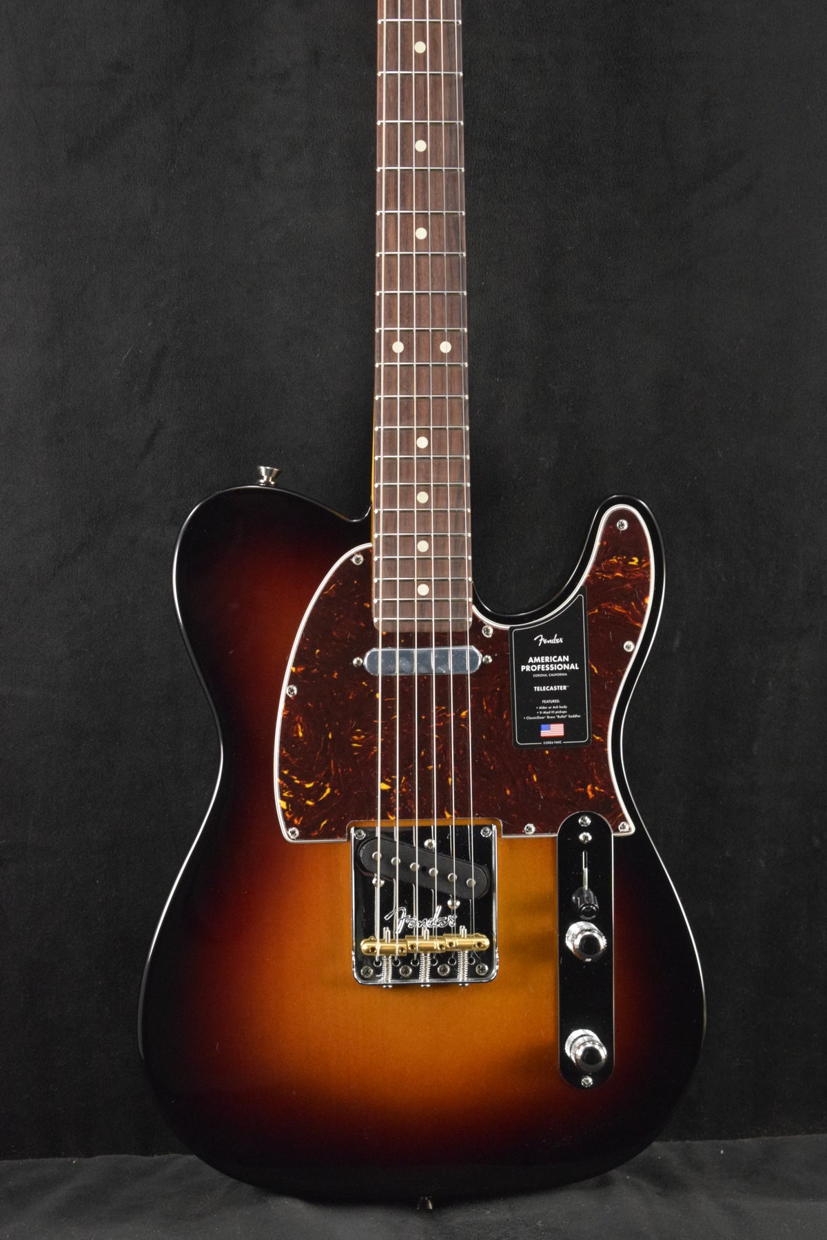 Fender American Professional Telecaster 3-Color Sunburst Rosewood Fingerboard