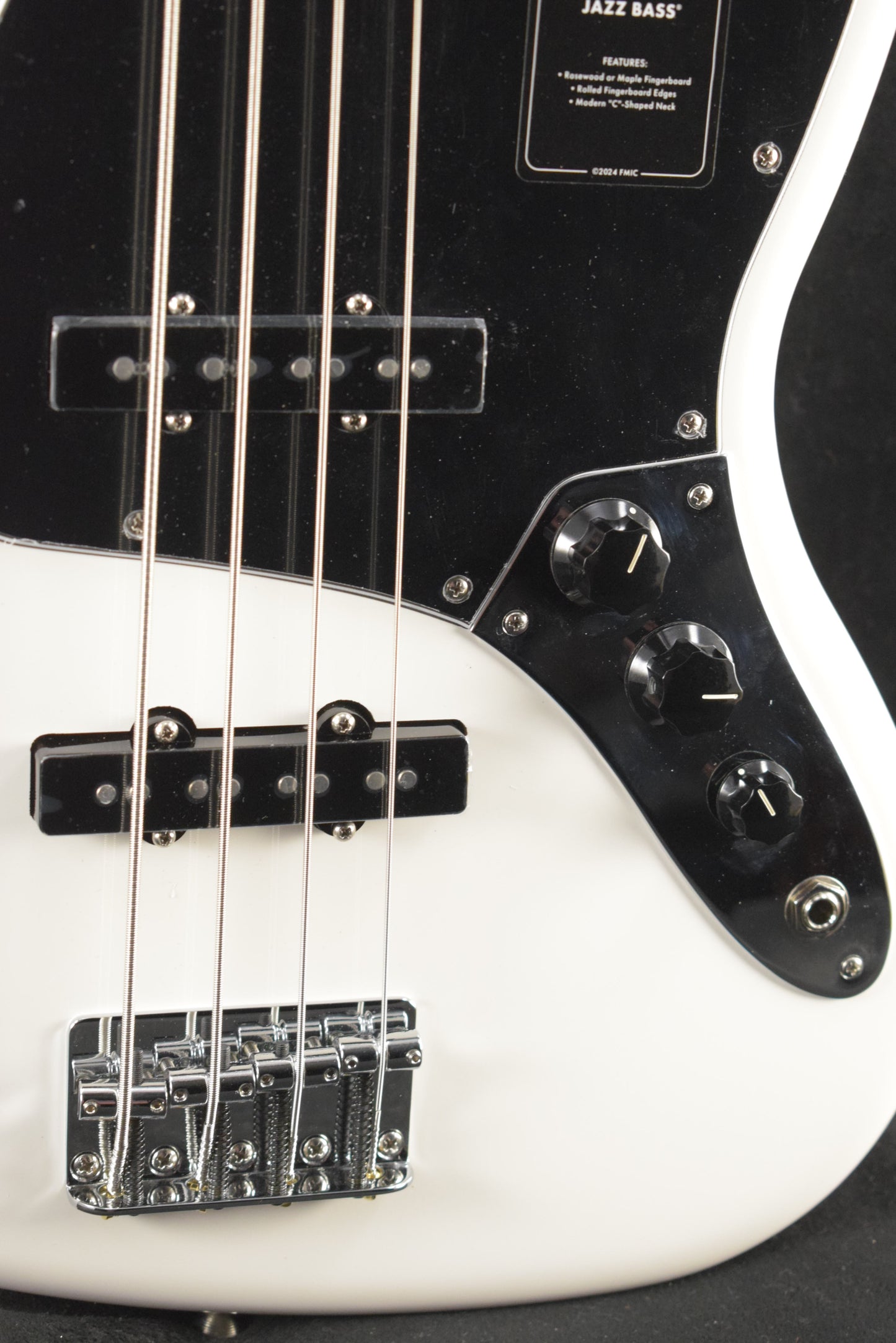 Fender Player II Jazz Bass Polar White Maple Fingerboard