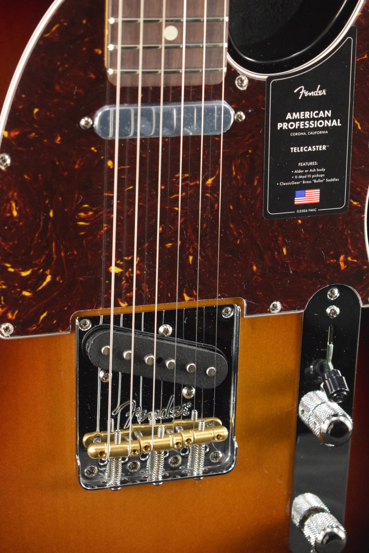Fender American Professional Telecaster 3-Color Sunburst Rosewood Fingerboard