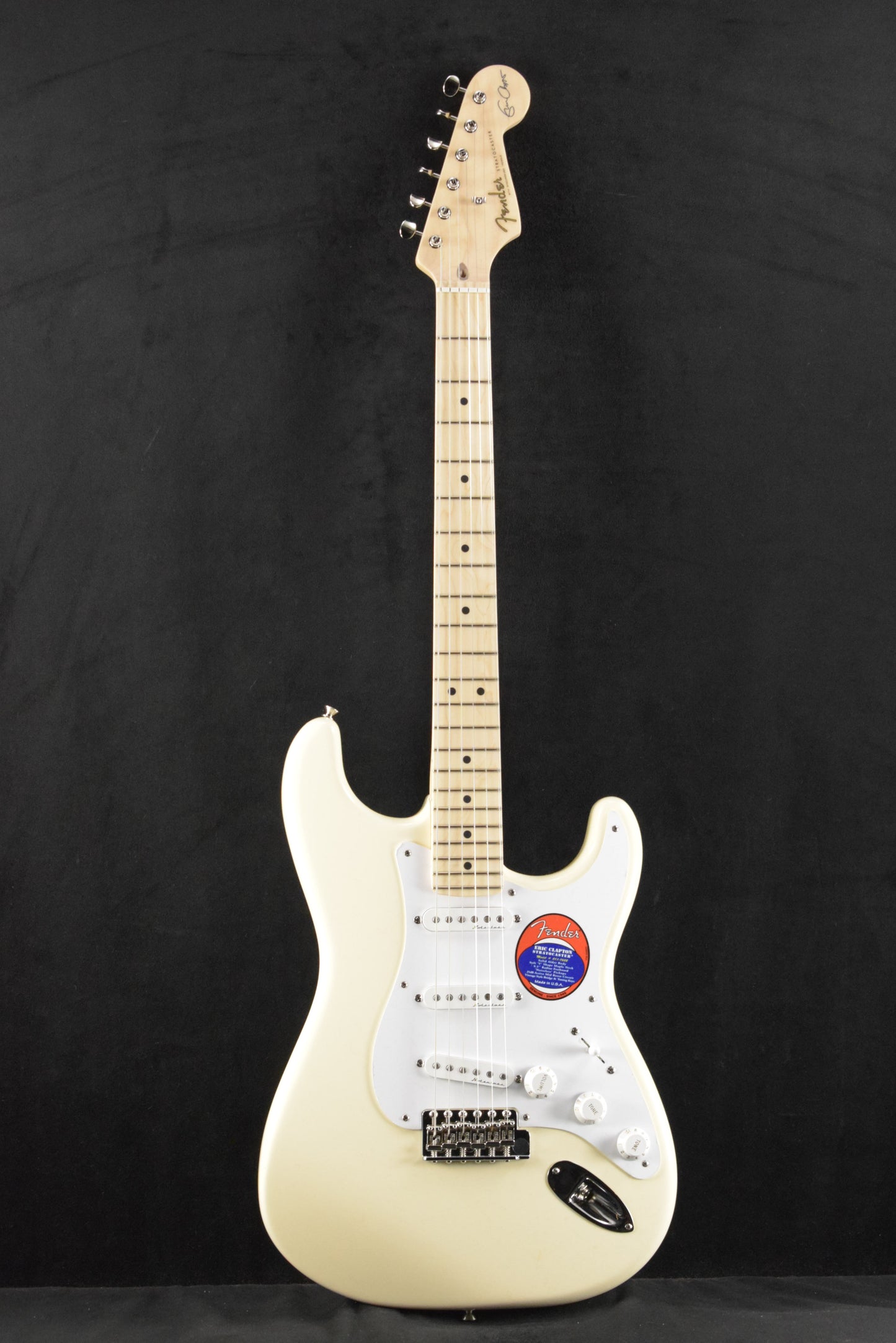 Fender Eric Clapton Stratocaster Olympic White Maple Fingerboard