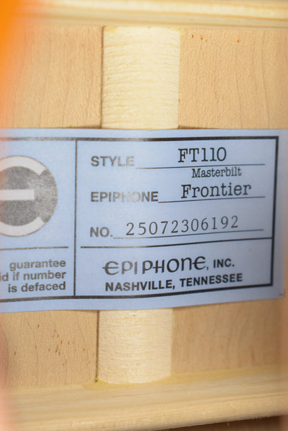 Epiphone Masterbilt Frontier Iced Tea Aged Gloss