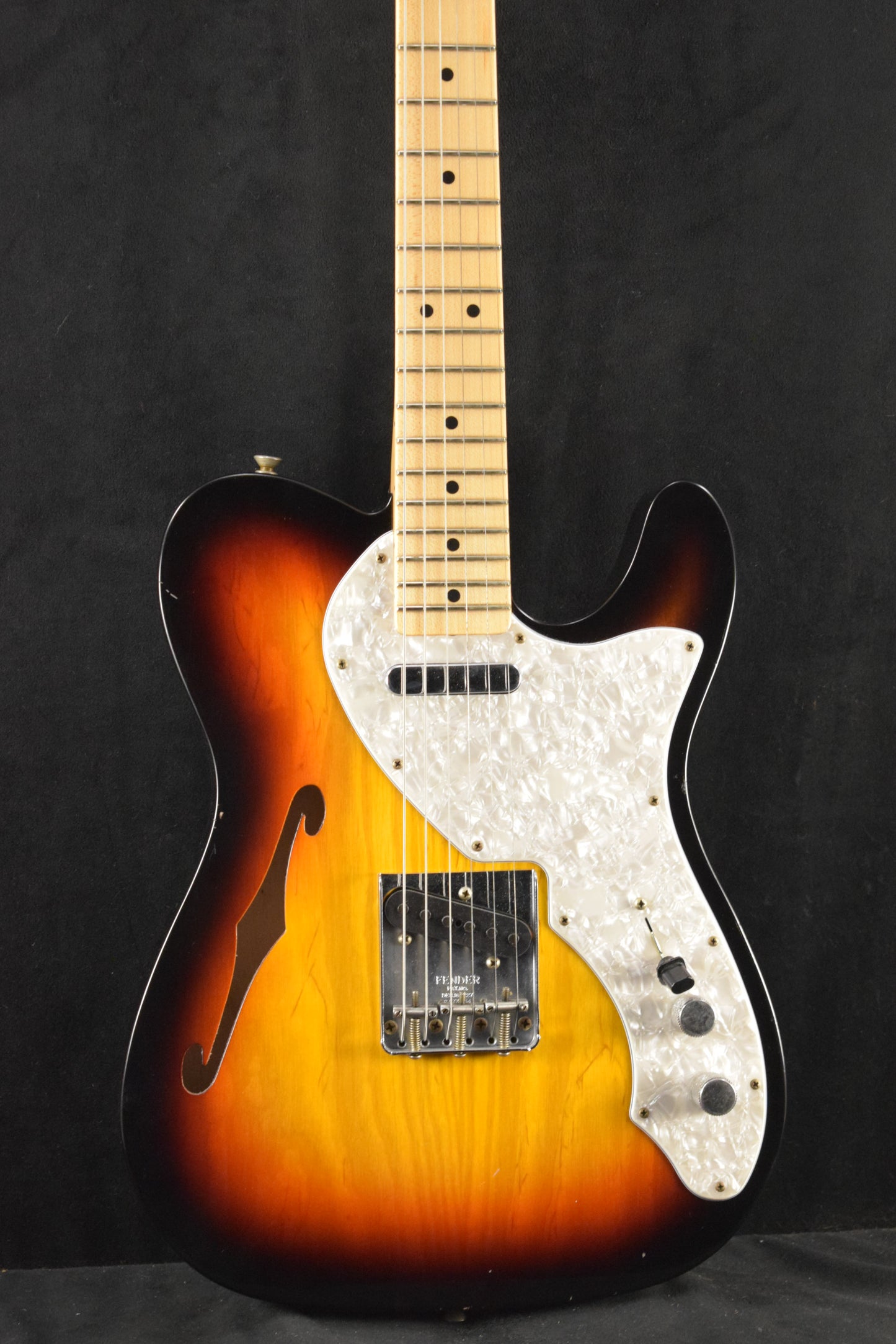 Fender '68 Tele Thinline Fiji Mahogany Journeyman Relic - 3-Color Sunburst