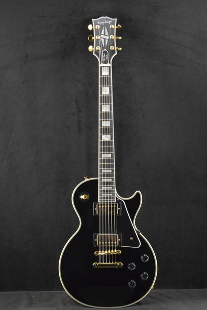 Epiphone IGC Les Paul Custom Ebony w/ Hardshell Case