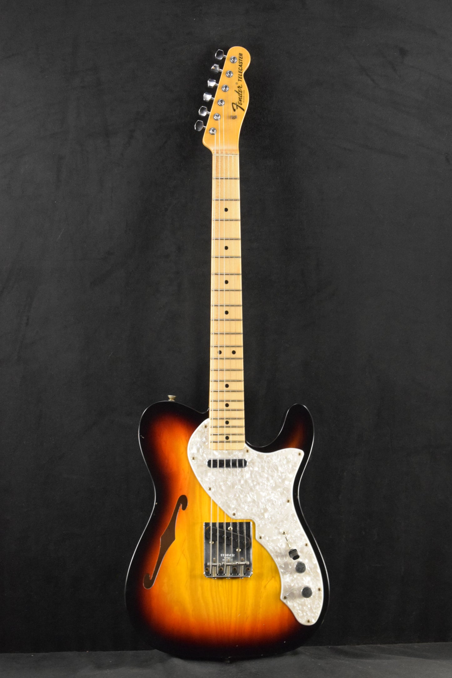 Fender '68 Tele Thinline Fiji Mahogany Journeyman Relic - 3-Color Sunburst