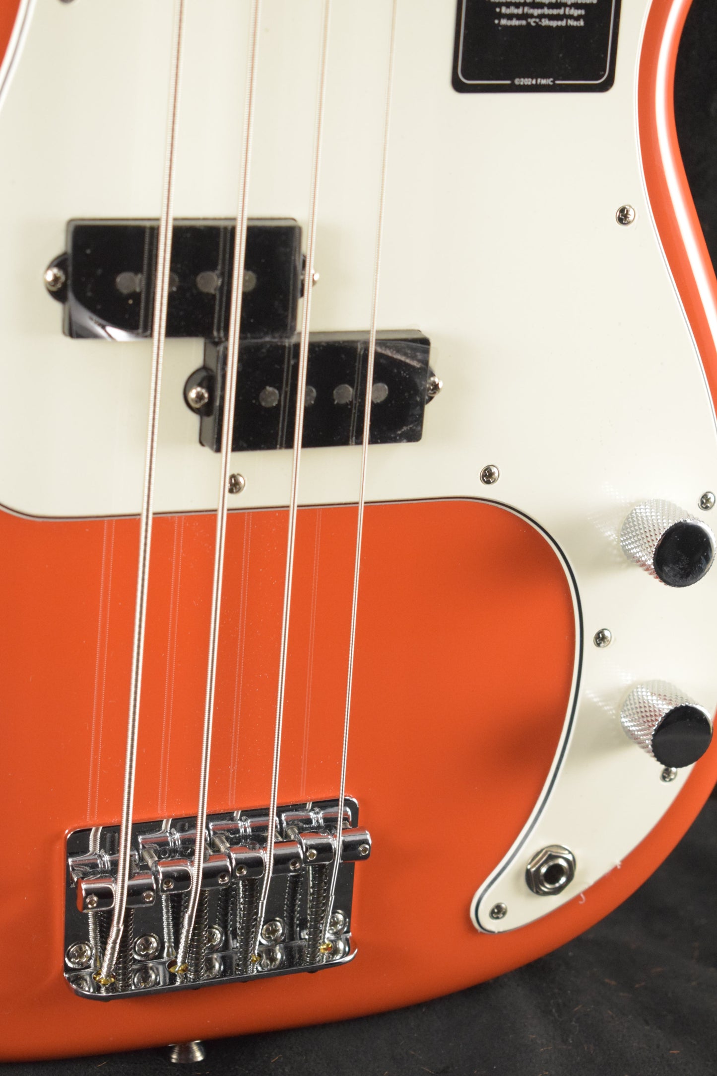 Fender Player II Precision Bass Rallye Orange Maple Fingerboard