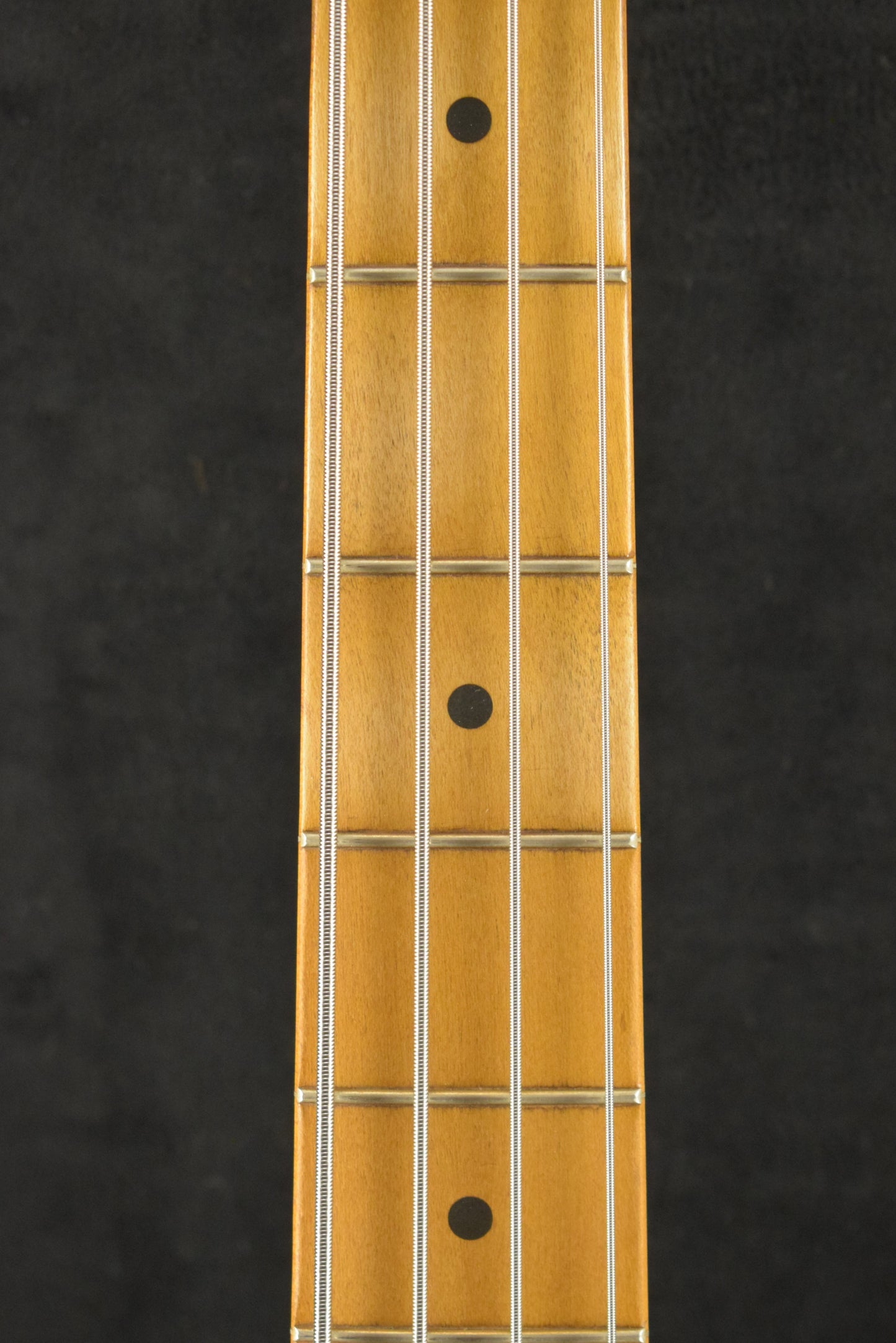 Fender Mike Dirnt Road Worn Precision Bass Maple Fingerboard White Blonde