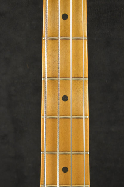 Fender Mike Dirnt Road Worn Precision Bass Maple Fingerboard White Blonde