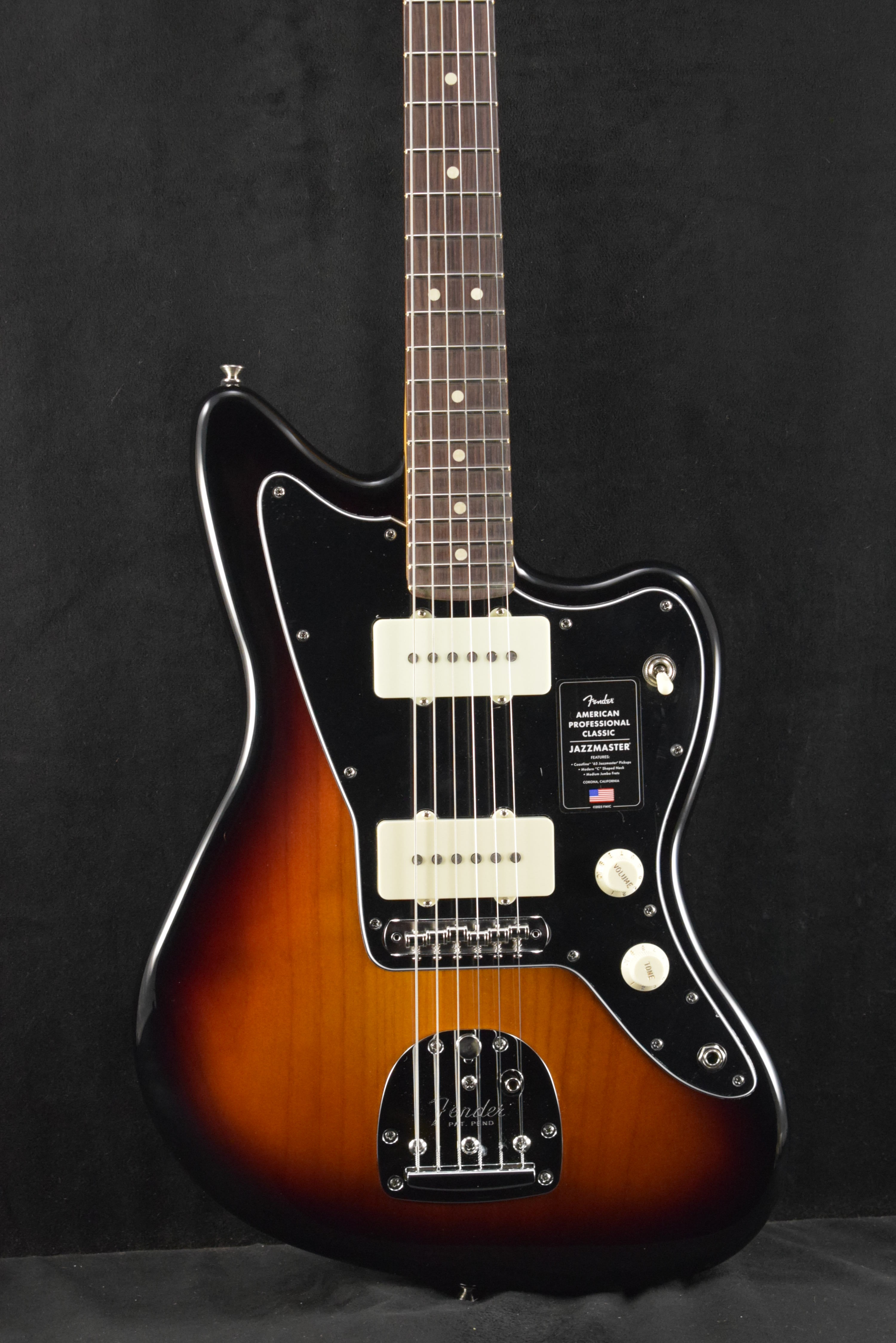 Fender American Professional Classic Jazzmaster 3-Color Sunburst