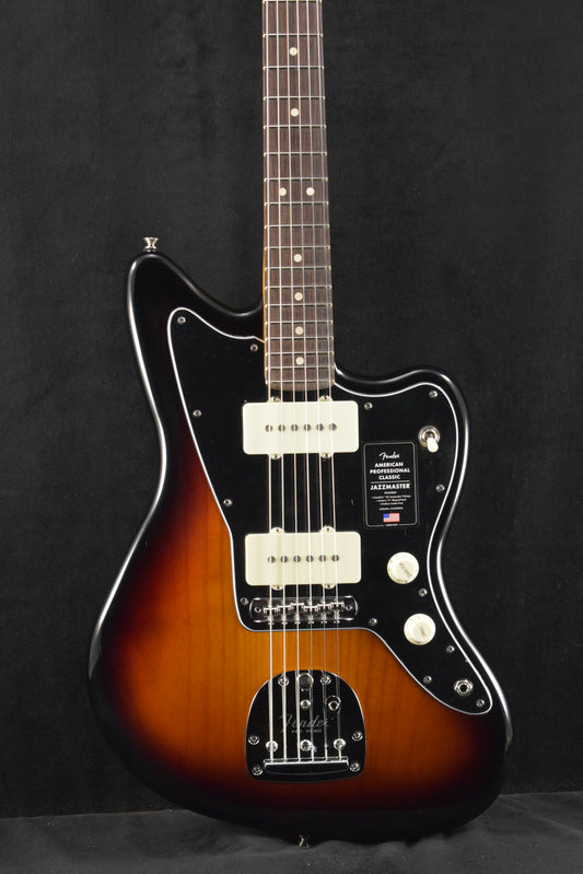 Fender American Professional Classic Jazzmaster 3-Color Sunburst Rosewood Fingerboard
