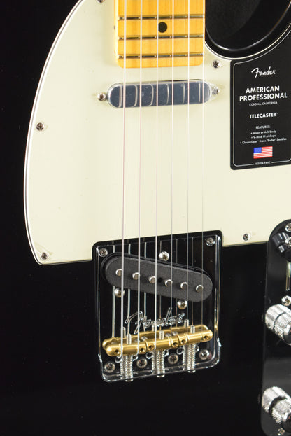 Fender American Professional Telecaster Black Maple Fingerboard