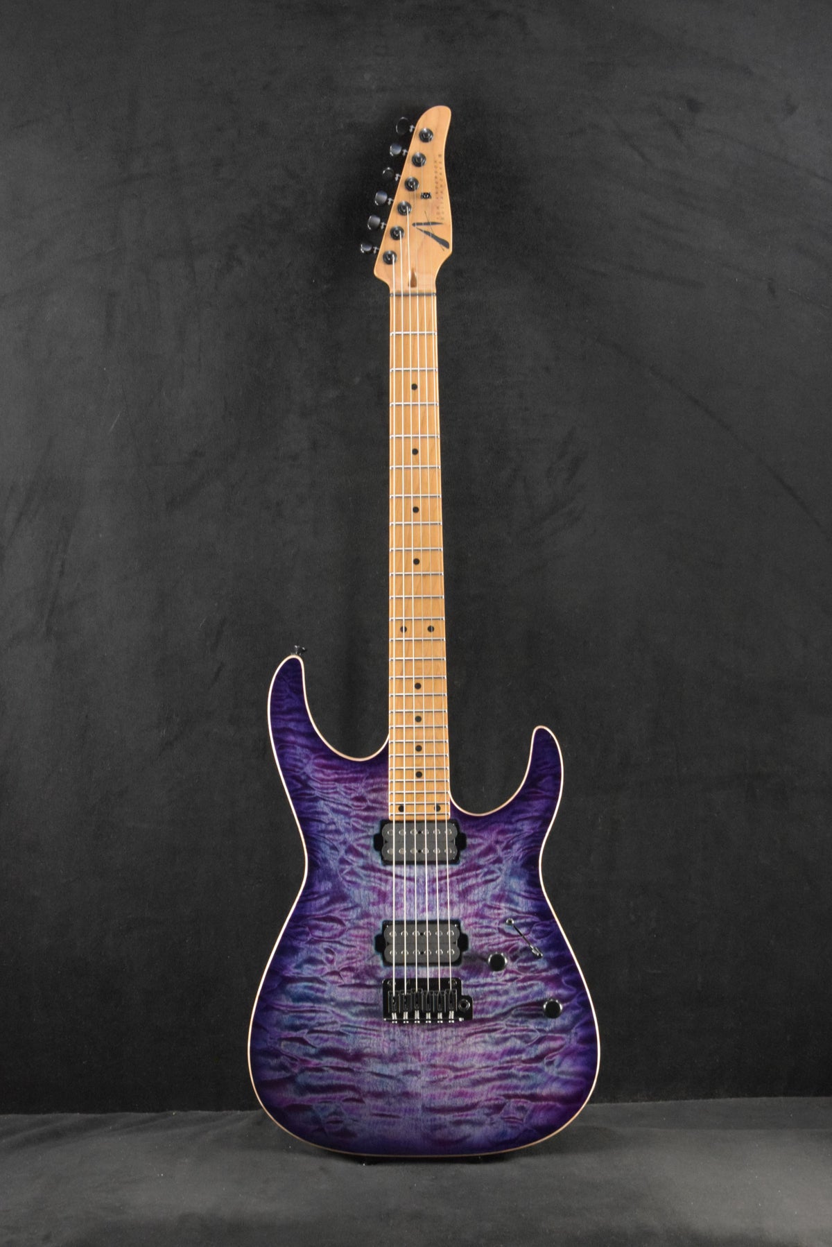Tom Anderson Angel Ultraviolet Blue with Purple Edge Burst with Binding