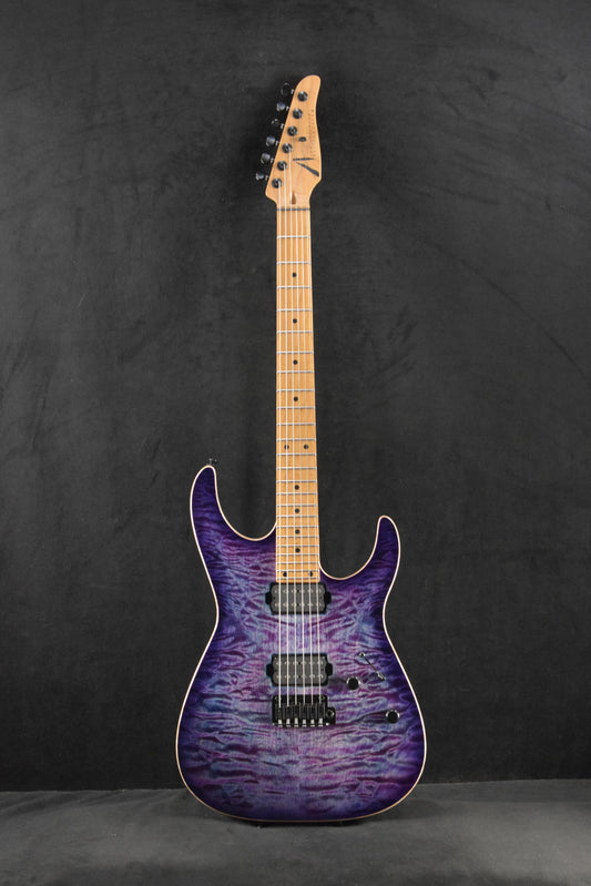 Tom Anderson Angel Ultraviolet Blue with Purple Edge Burst with Binding