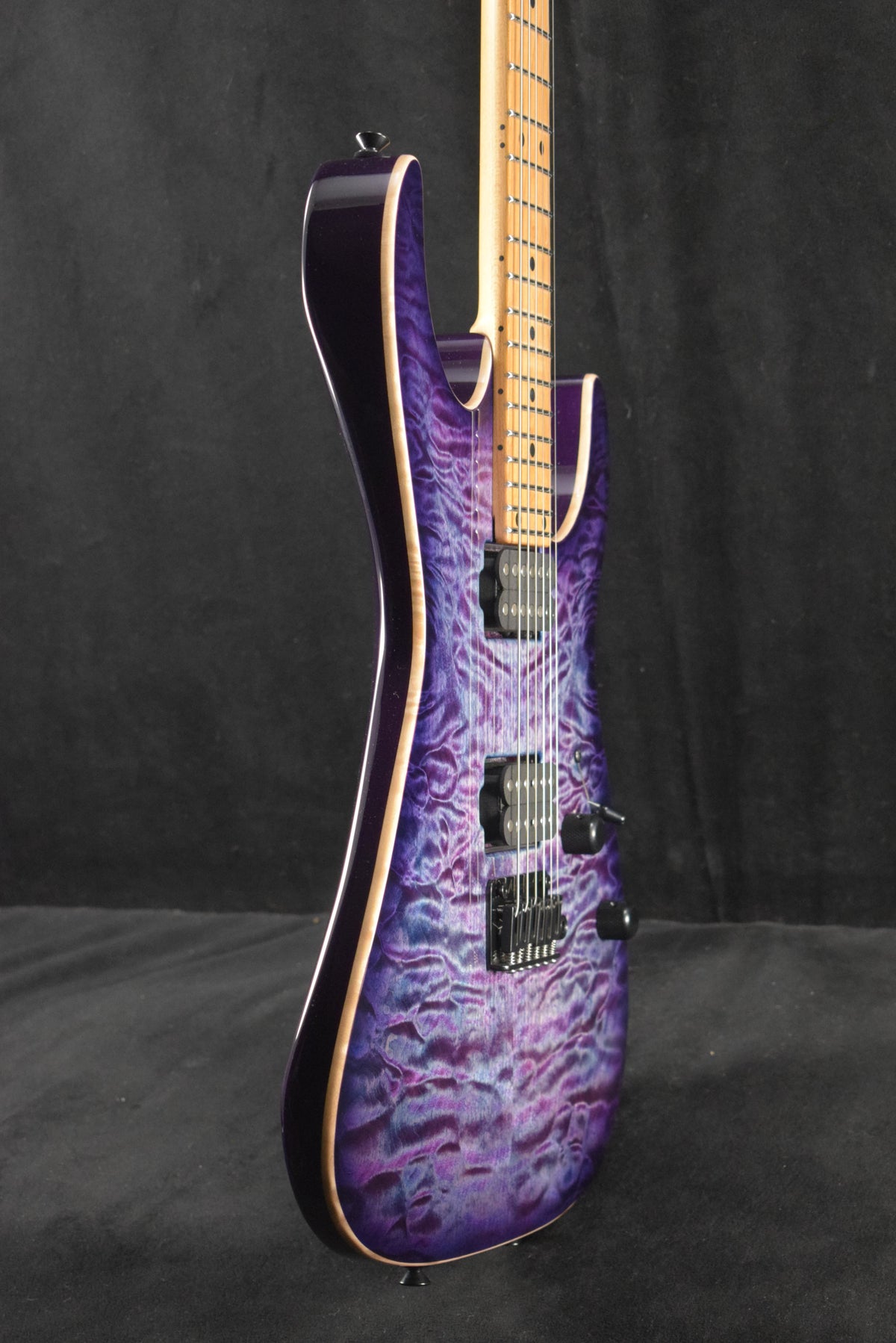 Tom Anderson Angel Ultraviolet Blue with Purple Edge Burst with Binding