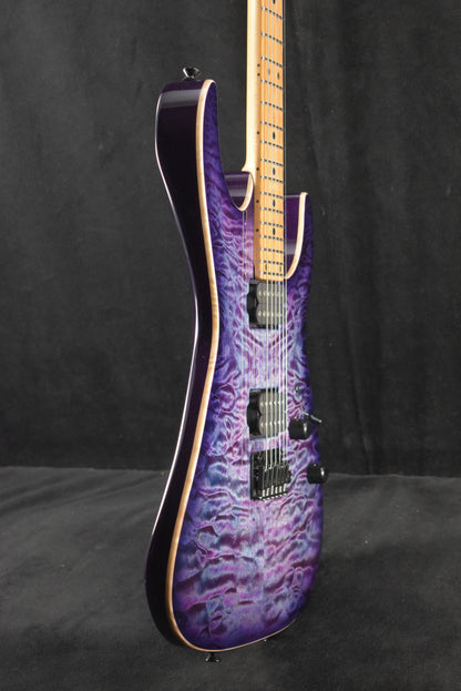 Tom Anderson Angel Ultraviolet Blue with Purple Edge Burst with Binding