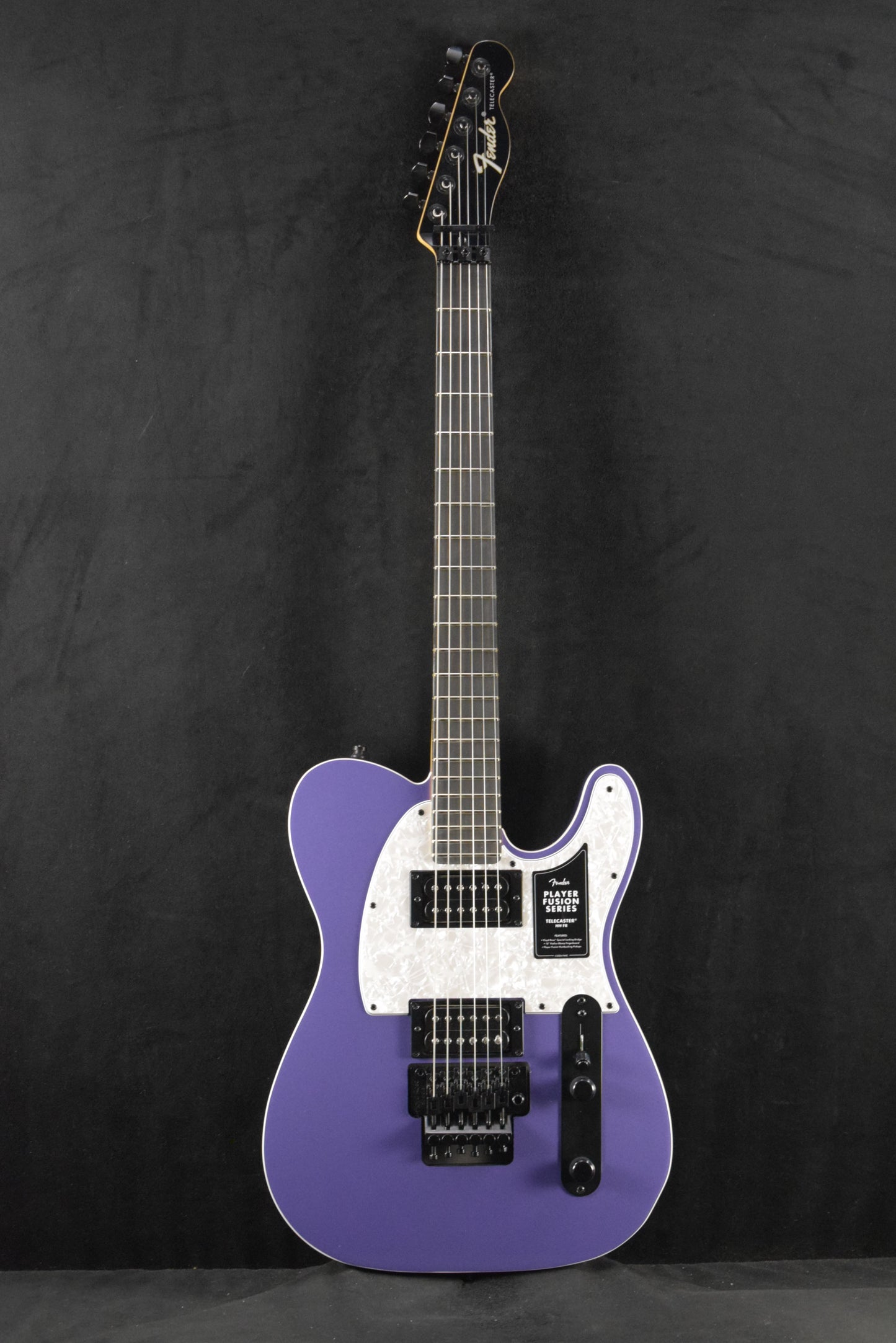 Fender Limited Edition Player Fusion Telecaster HH Floyd Rose Aura Metallic Ebony Fingerboard