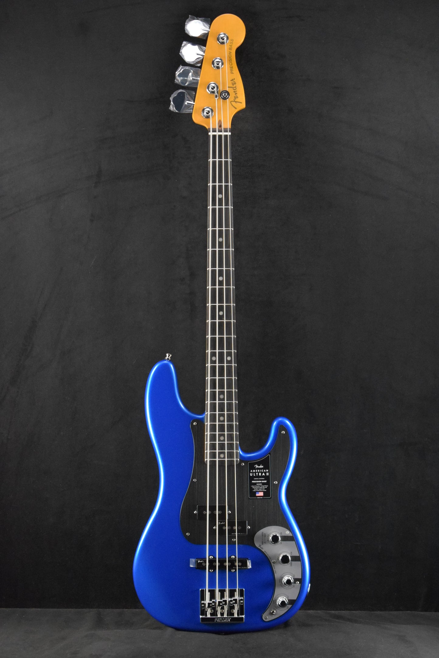 Fender American Ultra II Precision Bass Ebony Fingerboard Noble Blue