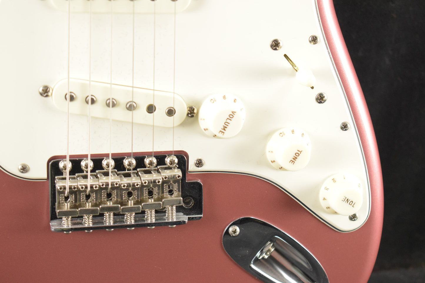 Fender Custom Shop Ltd Ed '65 Strat - NOS Aged Burgundy Mist Metallic w/ Highly Figured Maple Neck