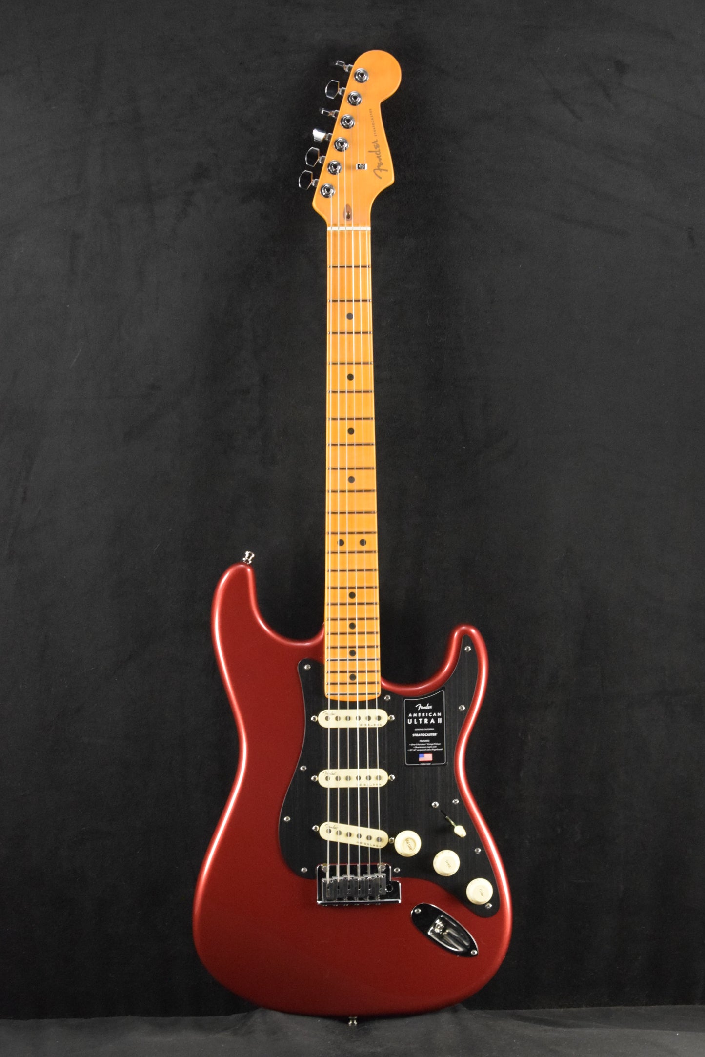 Fender American Ultra II Stratocaster Sinister Red Maple Fingerboard