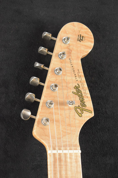 Fender Custom Shop Ltd Ed '65 Strat - NOS Aged Burgundy Mist Metallic w/ Highly Figured Maple Neck